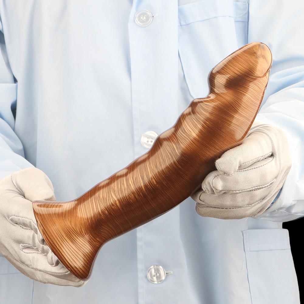 Mixed Color Curved Head Dildo Large Size Butt Plug Anal Dilator Masturbator Sex Toy 18+ Realistic Penis Big Dick