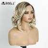 Noble Synthetic Lace Front Wig Wavy Lace Wig Ombre Lace Front Wig Cosplay Wig Blonde Wigs For Women Lace Wig synthetic Lace Wig