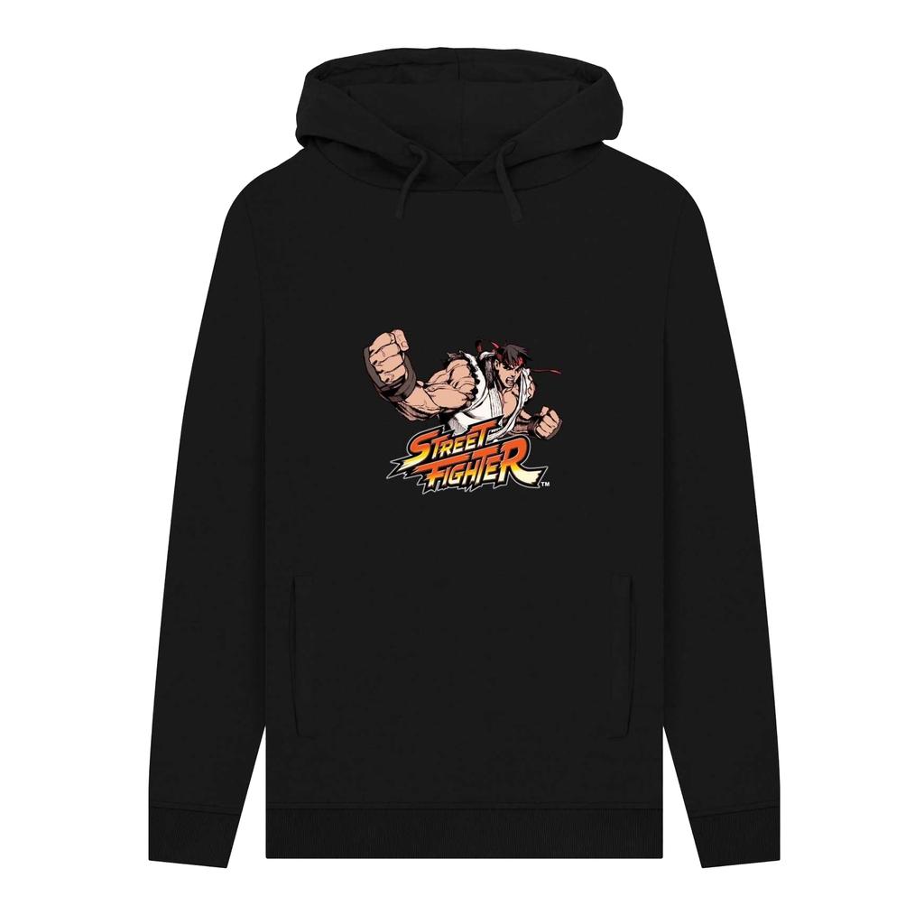 Street Fighter Unisex Adult Ryu Graphic Classic Hoodie
