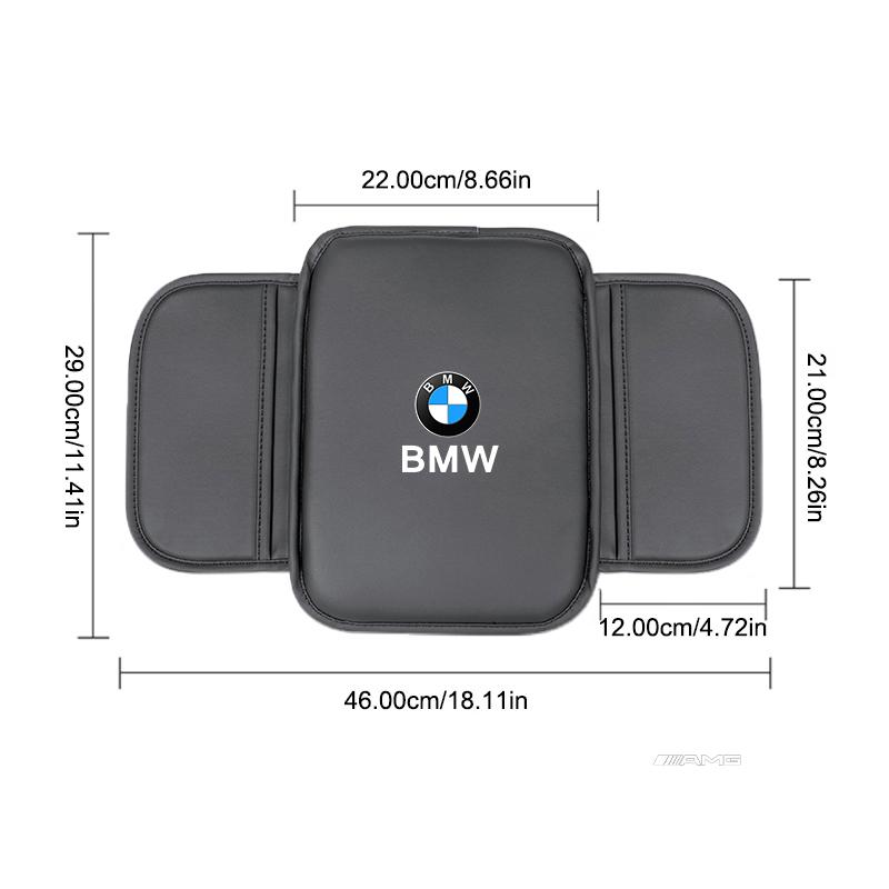 BMW Car Armrest Pad Center Console Arm Rest Box Cover Protective Mat For Performance F30 F40 F10 E90 F20 E46 E60 E70 E39 E36 E87 HOPDJ1