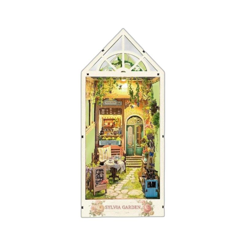 Sylvia Garden DIY 3D Book Nook: Creative Flower House Assembly Kit