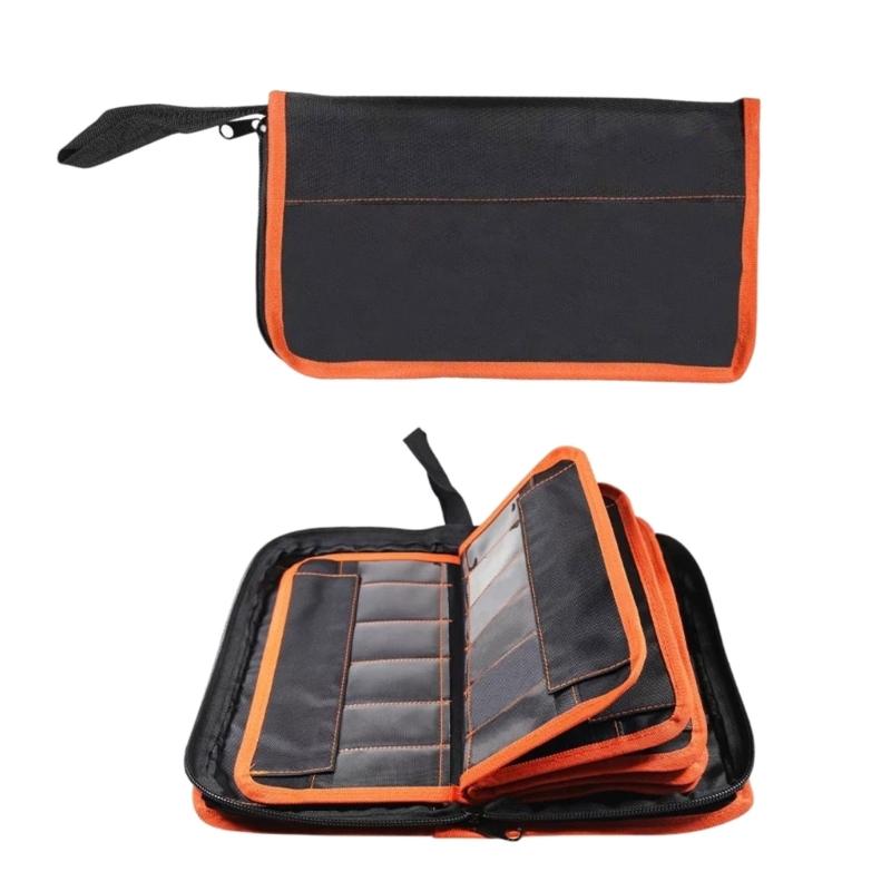 2 In 1 Storage Bag Tool Collection Kit Suitable for Professional Handymen DIYers Home Household Automotive Use