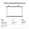 PInYUE Portable Projector Screen