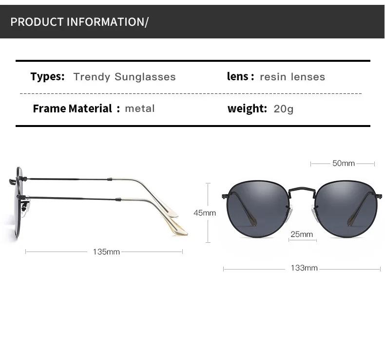 Retro Oval Sunglasses Women/Men Brand Designer Vintage Small Classic Round Outdoor Sun Glasses Uv400