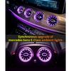 For Mercedes Benz C238 W238 E-Class Coupe Accessories Air Vents LED Ambient Light Car Interior Decoration Atmosphere RGB 64Color Neon Lights 4
