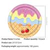 Ice Cream Theme Birthday Party Decorations - Themed Party Supplies for Kids Birthday, Fun Ice Cream and Sundae Decor