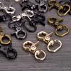 10PCS Small Clamp Buckle Zinc Alloy Material Electroplated Alloy Buckle DIY KeyChain Bag Part Accessories