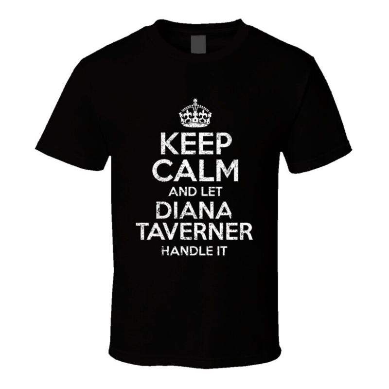 

Keep Calm And Let Diana Taverner Handle It Slow Horses T Shirt S разноцветный