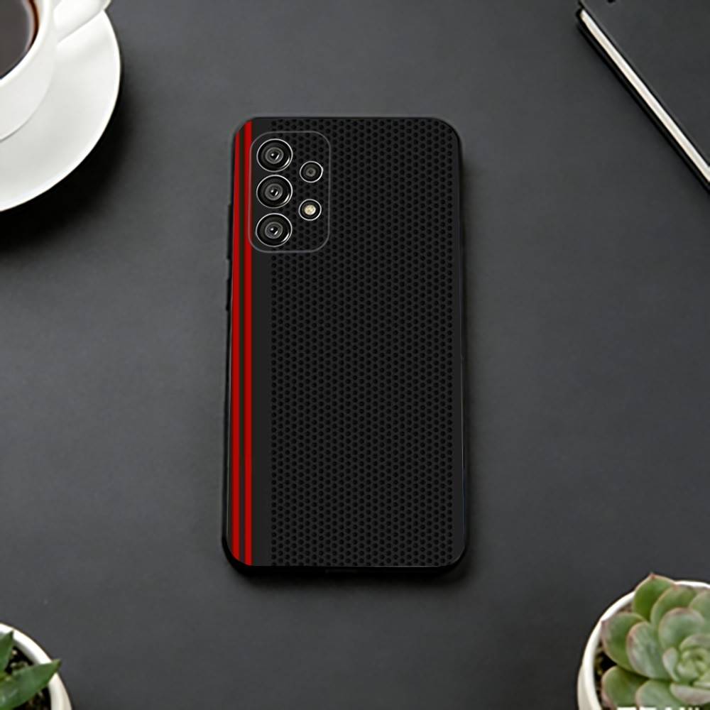 Car Carbon F-fibre Phone Case For Samsung S25,S24,S21,S22,S23,S30,Ultra,S20,Plus,Fe,Soft Silicone Black Cover
