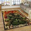 Tappeto Rock Slayer Heavy Metal Band 3D per Camera da Letto Soggiorno Casa Decorazione Divano, Gioco Bambini Grande Tappetino Decorativo Pavimento Regalo