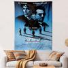 Heat Movie Poster Tapestry Wall Hanging, Al Pacino Robert De Niro Film Art, Cinematic Wall Decor for Bedroom Living Room Man Cave