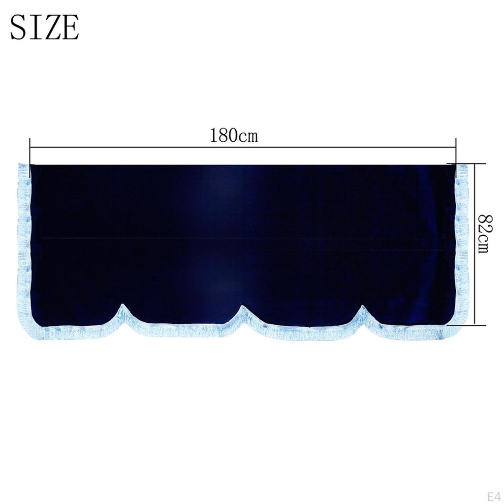 Luxurious Velvet Upright Piano Top Cover with Elegant Tassel Embellishments