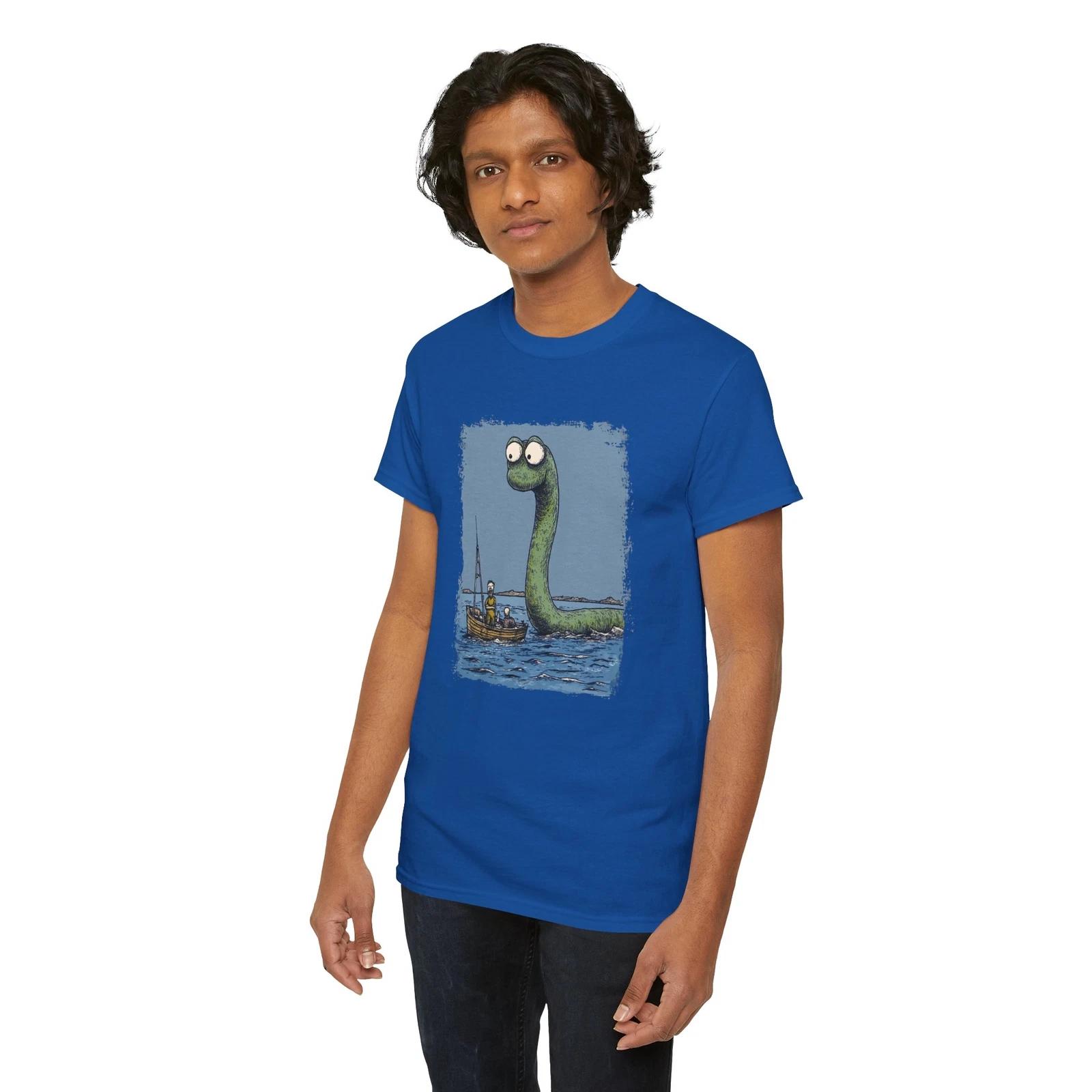 Loch Ness Monster Cryptozoology T-Shirt | Cryptid Hunter Tee | Ness Monster 2XL