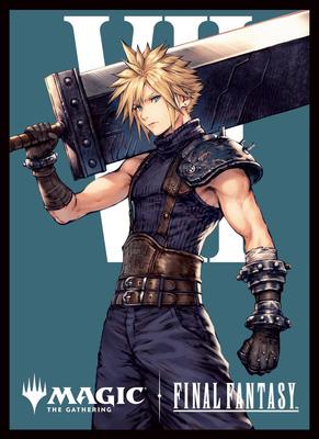 The FANTASY Players Card Sleeve Borderless Edition Magic Gathering—FINAL "Character" "Cloud, Ex-Soldier" MFS-31