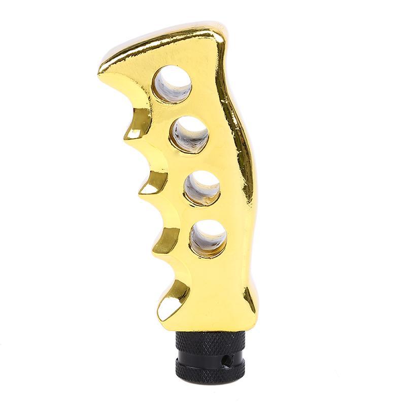 

Рифмированная универсальная ручная ручка переключения передач, пистолетная ручка, ручка переключения передач, сменные автомобильные аксессуары, удобные Color Gold