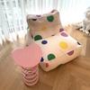 Macaron Sofa Table Coffee Table Spring Living Room Tea Table Ancient Simple Personality Change Shoe Stool  Living Room Furniture