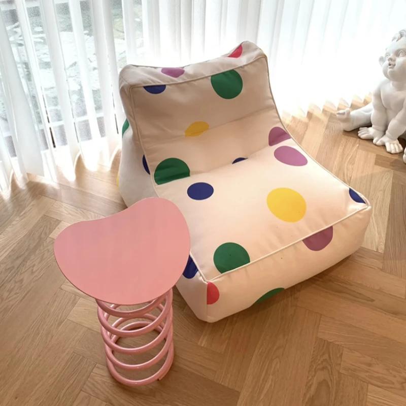 Macaron Sofa Table Coffee Table Spring Living Room Tea Table Ancient Simple Personality Change Shoe Stool  Living Room Furniture