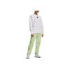 Under Armour Summit Solid Logo Print Crew Neck Long Sleeve Sweatshirt Women Sweatshirt White 1374118-100