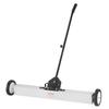 24.9 Kg Rolling Magnetic Sweeper with Wheels,Push-Type Magnetic Pick Up Sweeper