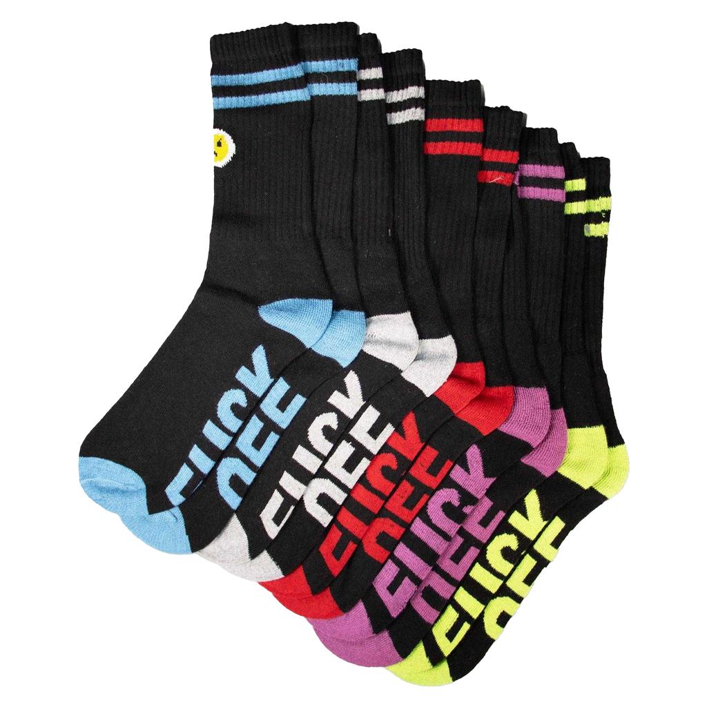 Norfolk & Way Mens Fuck Off Text Socks (Pack of 6)