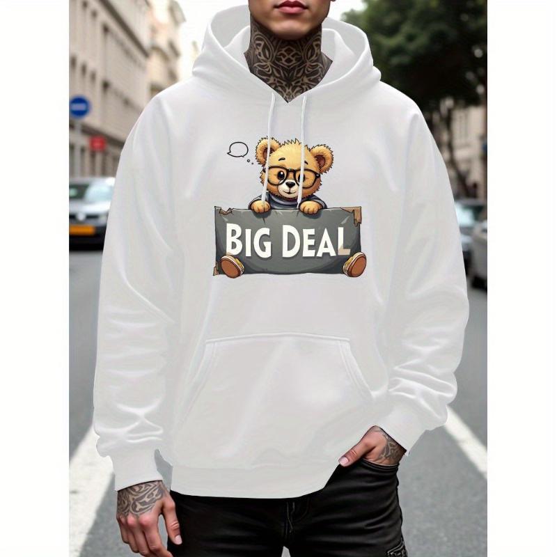 

Мужская толстовка с капюшоном, теплая и легкая XXL белый