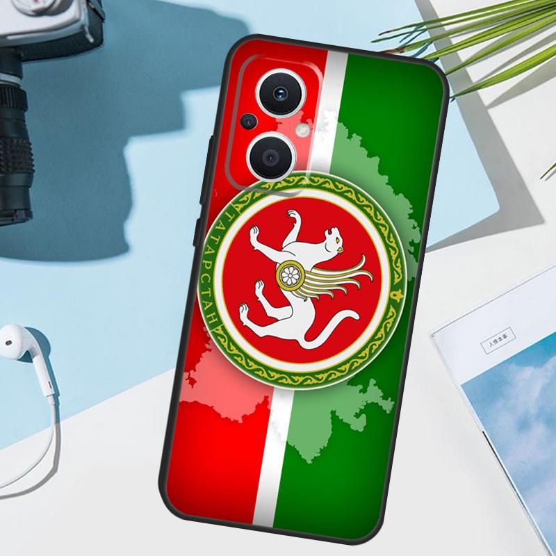 Tatarstan Flag Coat of Arms Cover For OPPO Reno 12 F 13F 14F 11F 10 11 13 14 Pro 7 8 Lite OPPO Find X9 X5 X6 X8 Pro Case