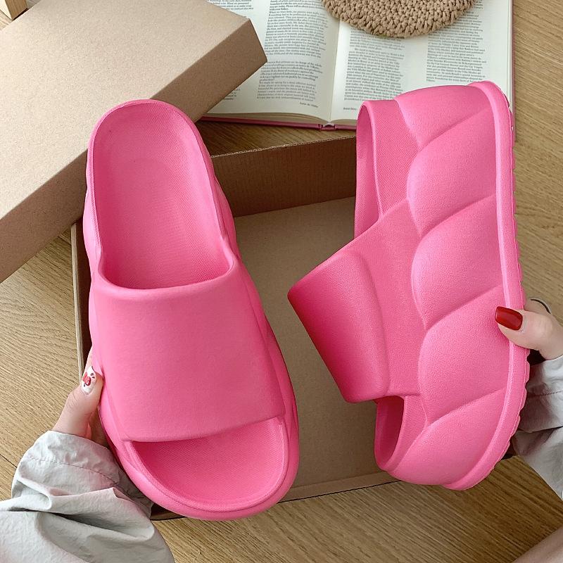 

Модные новые супер высокие каблуки клоги тапочки женские летние массивные сандалии обувь женщина EVA шлепанцы женские домашние уличные тапочки на платформе 36-37