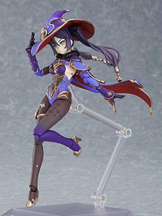 Figma Genshin Mona Underwater Gengan окрашенная подвижная фигурка M06795 ver. Немасштабируемый АБС, ПВХ, ПЭТ