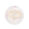 20mm Seven-Color Chakra Gemstone Agate Discs for Creative Decoration