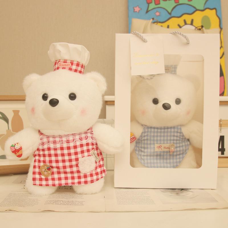 Literary William Bear Series Dolls Cute Clothing Teddy Bears Plush Toys Animals Give Friends Birthday Gifts