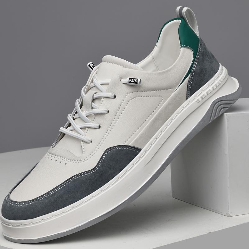 Men's Sports Shoes Are Designed with Simple Fashionable Stitching Casual Shoes Are Versatile for Daily Commuting Flat Shoes
