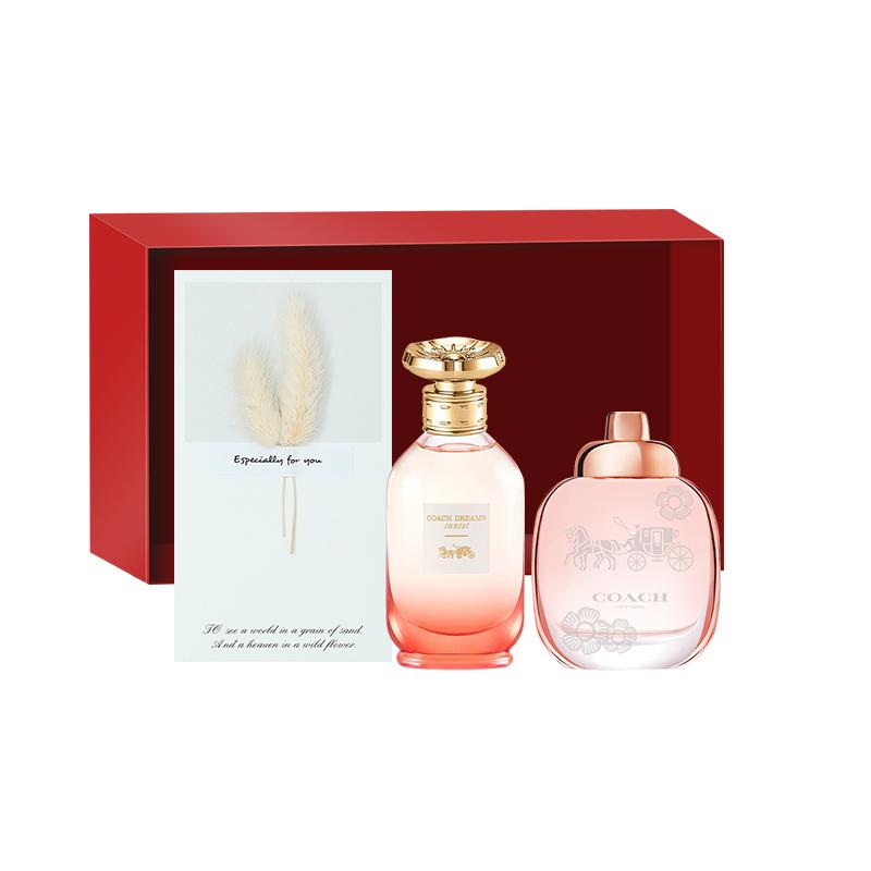 COACH New York Women s Eau de Toilette Sample Set of Two Eau de Toilette EDT California Dream + Flower Fragrance 4.5ml*2