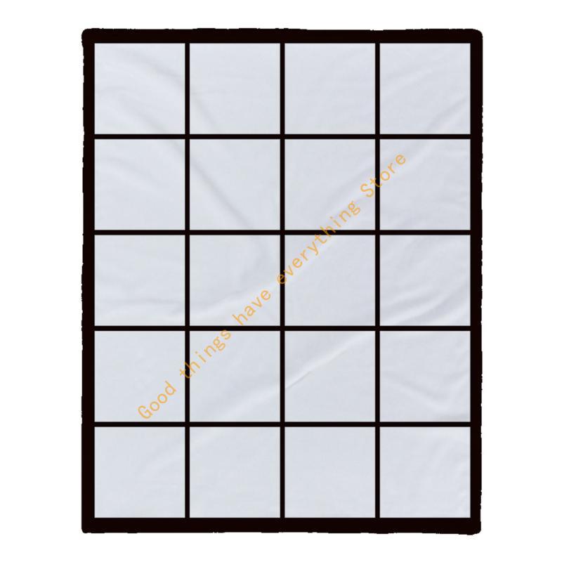 Sublimation Blank Throw Blanket for Custom Personalised Baby Printed Blankets 55KF