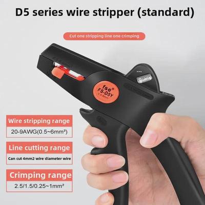 Automatické odizolovacie kliešte FS-D5 - Nástroj elektrikára na rezanie káblov