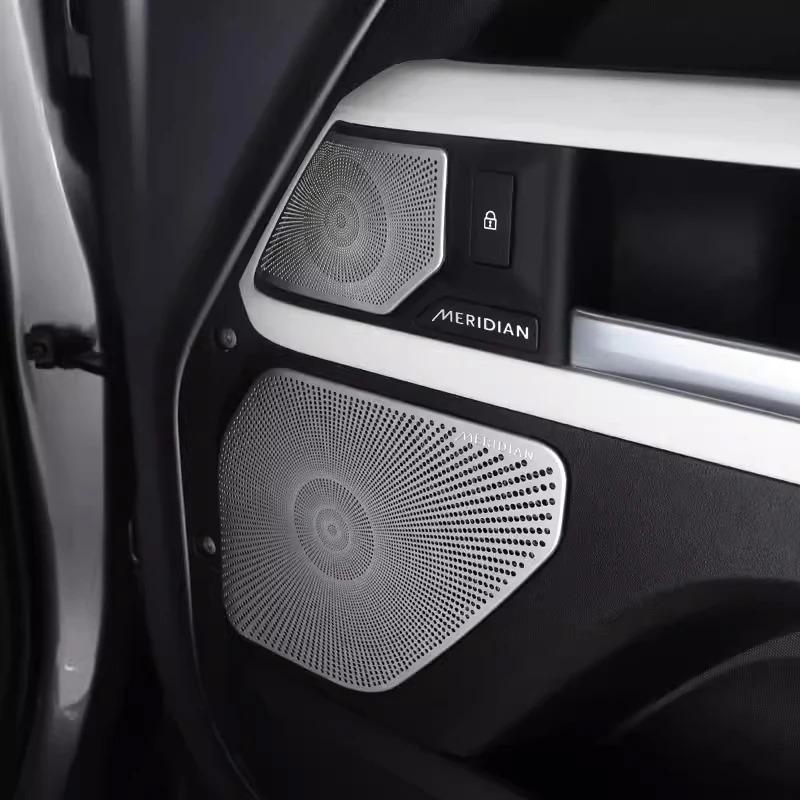 For Land Rover Defender 110 2020-2024 Accessories Car Loudspeaker Decoration Door Horn Cover Speaker Net Protection