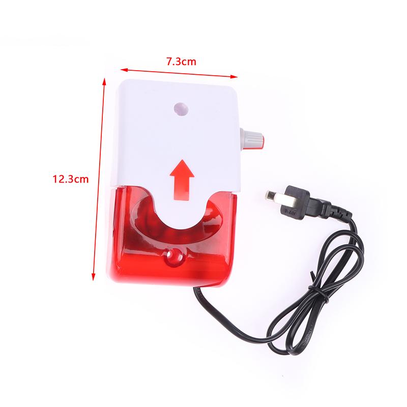 White Led Power Cut Failure Outage Alarm Warning Siren Indicator Automatic 220V 380V Power Failure Alarm