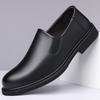 Versatile men's business fashion soft sole rubber comfortable dress casual foot cover breathable daily trend gentleman shoes