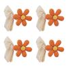 Flower Shape Window Curtain Bundle Band Kids Room Hanging Curtain Holders Tie Backs Curtain Accesso