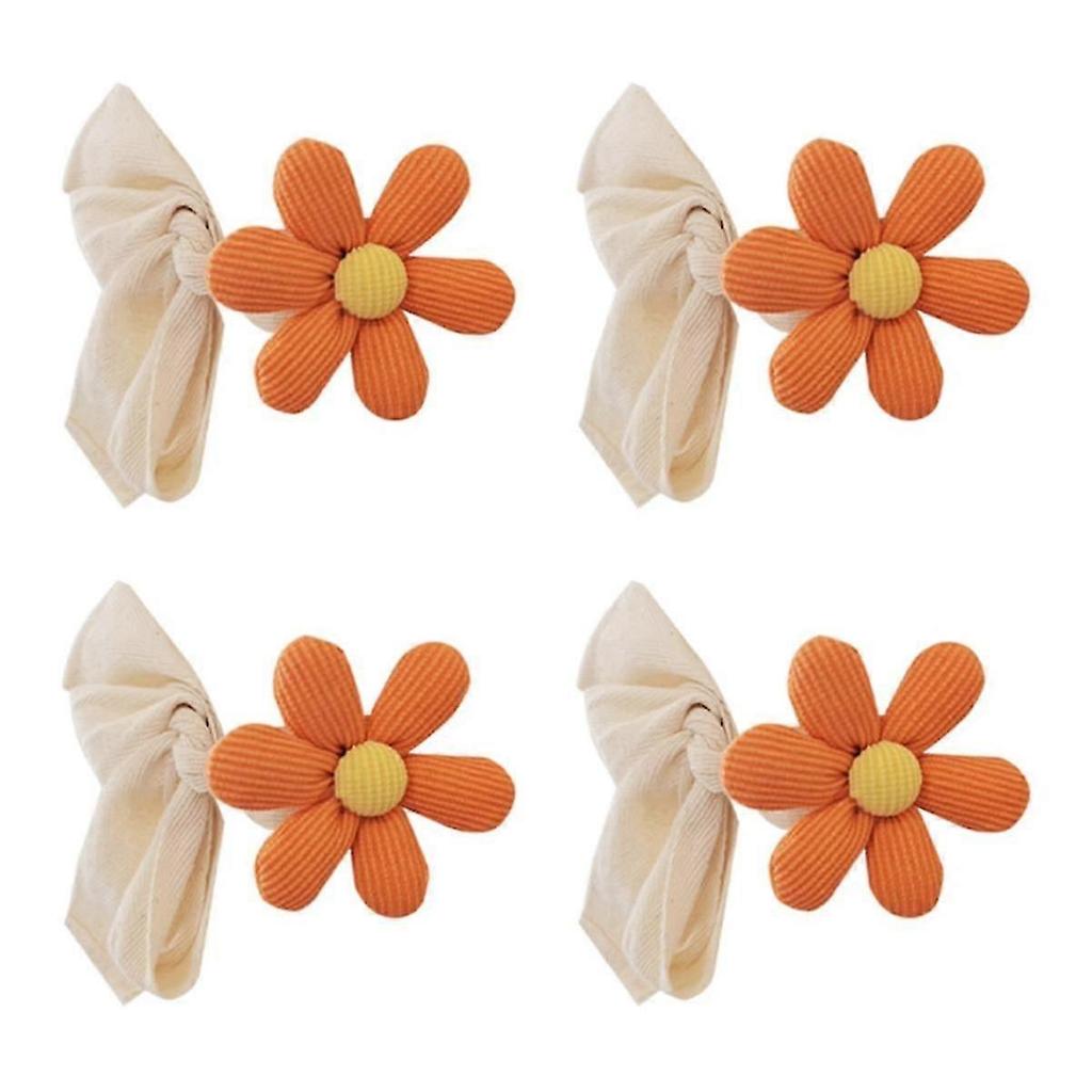 Flower Shape Window Curtain Bundle Band Kids Room Hanging Curtain Holders Tie Backs Curtain Accesso