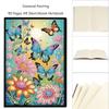 50 Pages A5 Special Shaped Colorful Pattern DIY Diamond Painting Sketchbook Drill Painting Wireless Strip Diary Book for Adults