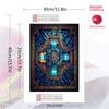 Masonic Freemason 100% Round Full Drill 5D DIY Diamond Painting Embroidery Cross Stitch Rhinestone Décor