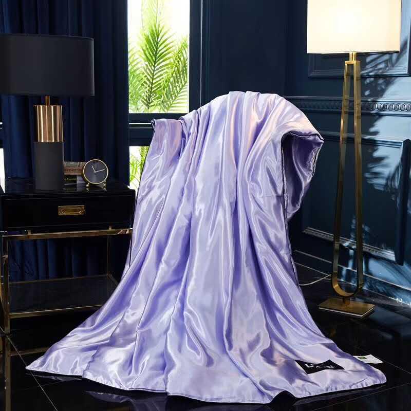 Tencel Seide Sommerdecke: Leichte Klimaanlage, Frühlings- & Herbstdecke, Ideal für Studenten