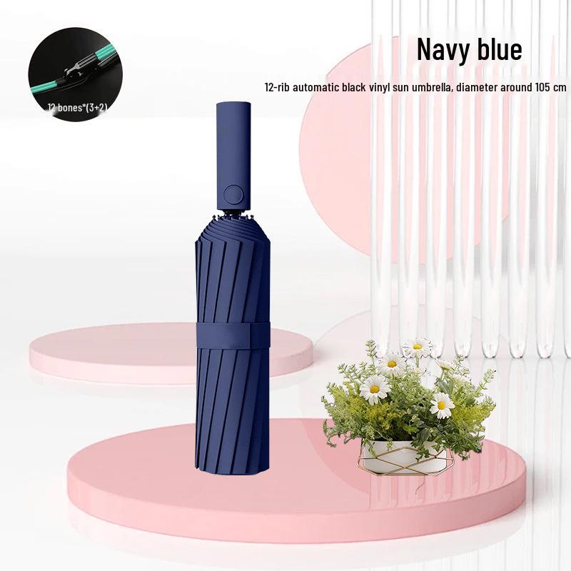 Custom Logo Umbrellas: Small Batch Promotional, Personalized Gift, Auto Folding Sun Protection