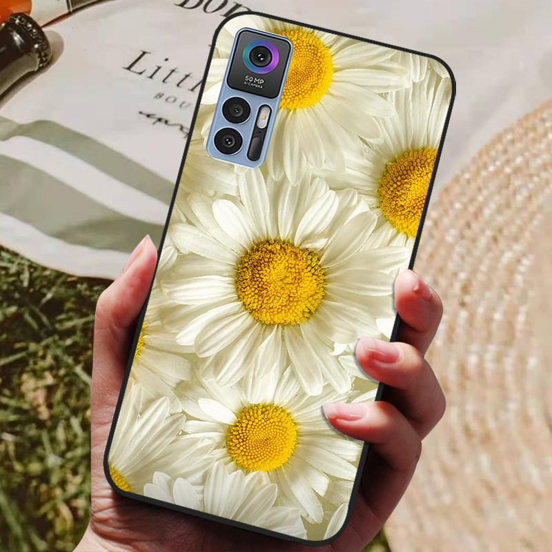 For TCL 30 Plus Case T676K T676J Cover Wolf Lion Shockproof Phone Cases For TCL 30 5G T776H Black Silicone For TCL30 30 Cover