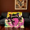 Cute G-Gengar BKM Blanket Super Warm Comfortable Plush Throw Blanket Child Home Sofa Bedroom Gift