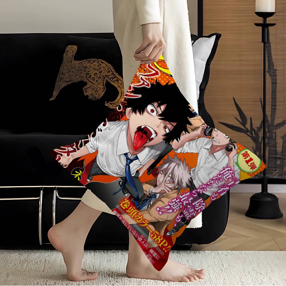 COOL Manga Comic PPhantom Busters Pillow Gifts Home Office Furnishings Bedroom Sofa Car Cushion Cover Case 45x45cm