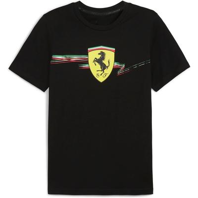Camiseta Grande con Escudo de Carrera Ferrari