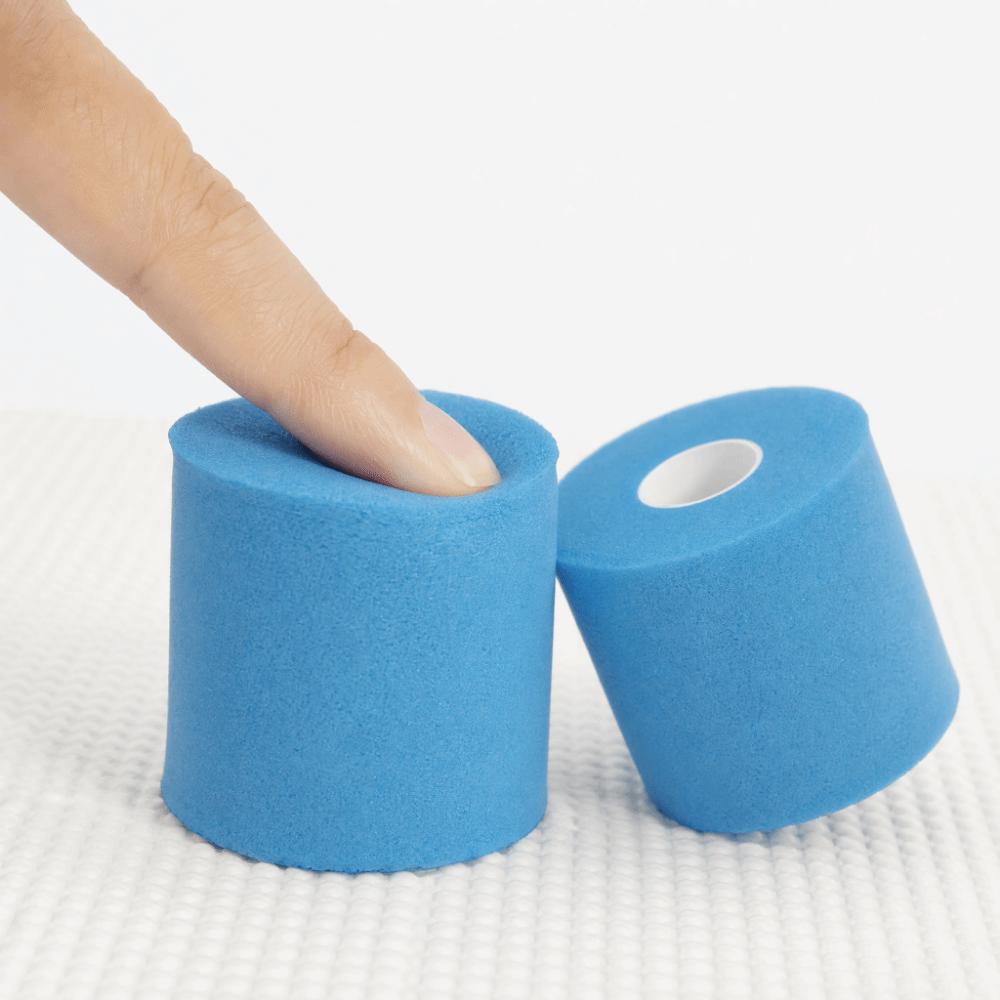 2PCS Breathable Athletic Tape Elastic Underwrap Tape Professional Foam Underwrap  Racket Handle