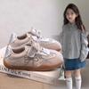 Girls' De Xun Autumn/Winter 2025 Lightweight Suede Sneakers - Big Girls' Casual Skate Shoes