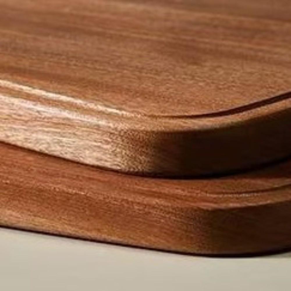 Cute Design Bear Cutting Board Solid Wood Bread Board Ebony Wood Cutting Board  Bread Cutting